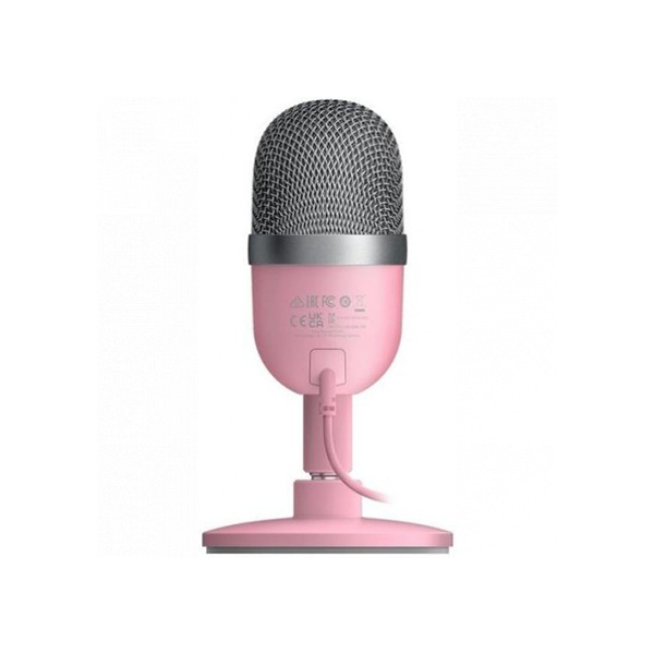 Микрофон, Razer, Seiren Mini, RZ19-03450200-R3M1, Конденсаторный, 110 дБ, 16 Ом, 20 - 20000Гц, Розовый