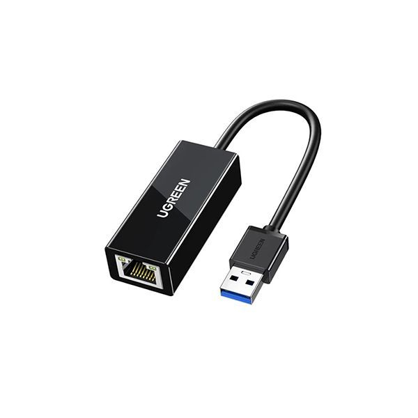 Конвертер сигнала UGREEN CR111 USB 3.0 Gigabit Ethernet Adapter (Black) в Шымкенте от производителей  с доставкой по Казахстану