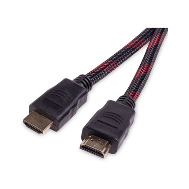 Интерфейсный кабель, iPower, iPiHDMi50, HDMI-HDMI, Пол. пакет, Контакты с золотым напылением, 5 м, Нейлон, Чёрный