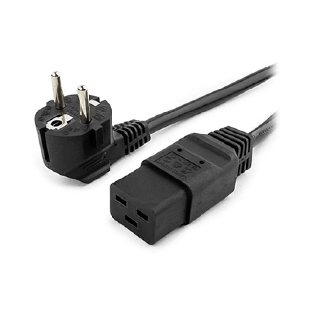 Кабель питания, Cablexpert PC-186-C19, 1.8м ,Cable power, 16A, black