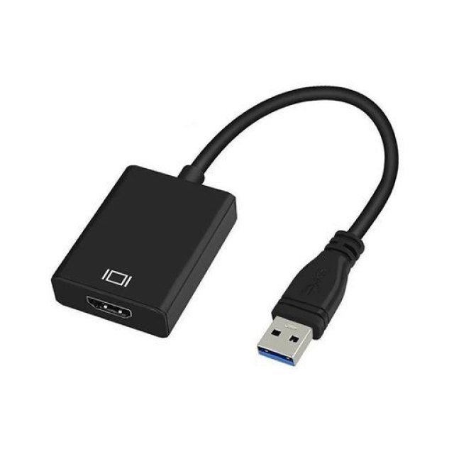 Переходник видео конвектор USB 3.0  на HDMI+USB-3.0 +Type-C
