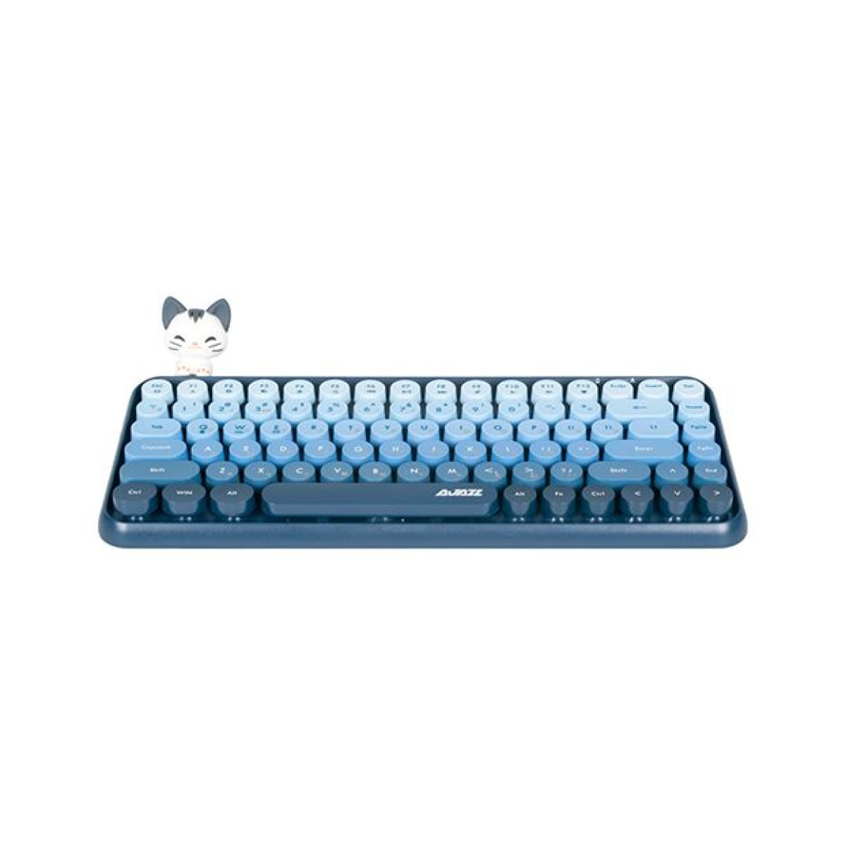 Клавиатура Ajazz 308i Cat Gradient Blue