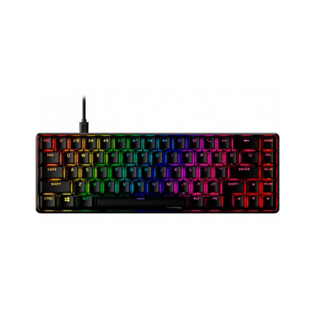 Клавиатура HyperX Alloy Origins 65 (Анг, Проводное, черный)