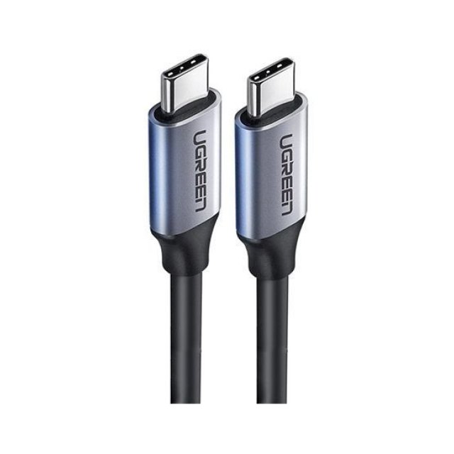 Кабель Ugreen US535 15311 USB-C/USB-C PD Fast Charging Cable 5A Max Space Gray 1m