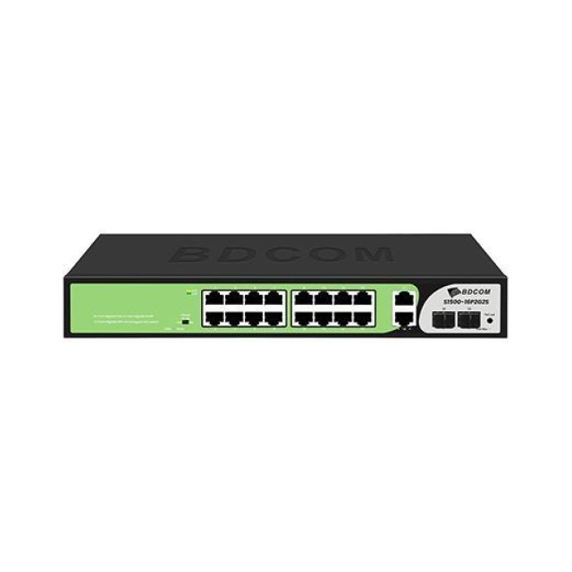 Коммутатор BDCOM S1500-16P2G2S