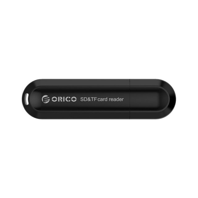 Картридер USB ORICO CRS21-BK <TF/SD, до 2Тб, BLACK> v2