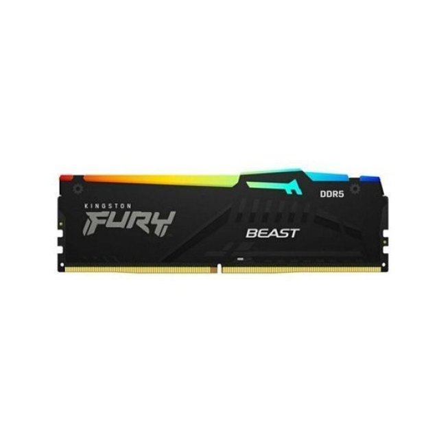 Оперативная память Kingston Fury Beast RGB DDR5 8 ГБ 5600 МГц (KF556C40BBA-8)