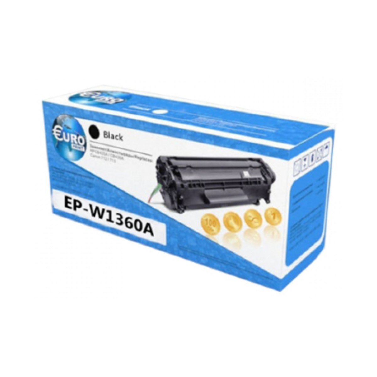 Картридж HP W1360A (№136A) (без чипа) (1.15K) Euro Print
