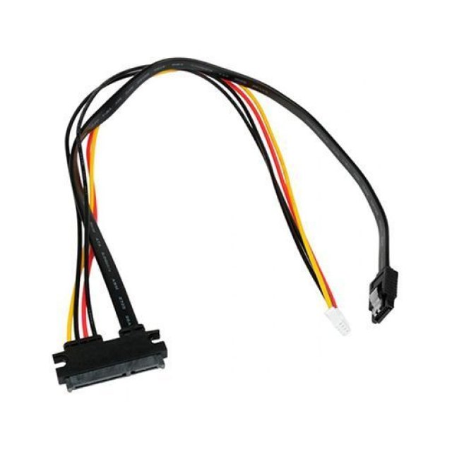 Конвертер power, Cablexpert CC-XH2.54-SATA-40CM,Cable internal SATA, for 1 HDD - Sata 7pin+XH2.54