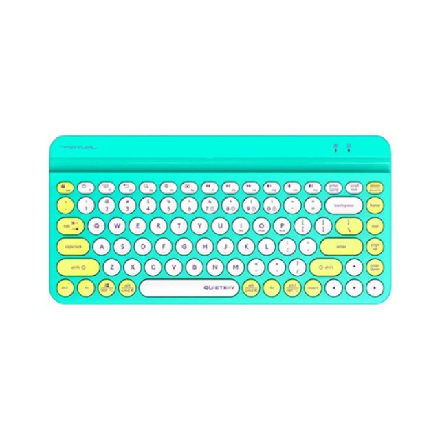 Клавиатура A4Tech FBK30-Avocado Fstyler (Анг/Рус, Беспроводное, Мятный)