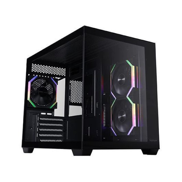 Корпус 1stPlayer BV6, Mini-Tower, Без БП, Черный