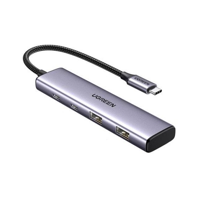 HUB UGREEN CM473 15395 USB-C To 2xUSB-A + 2xUSB-C 5Gbps