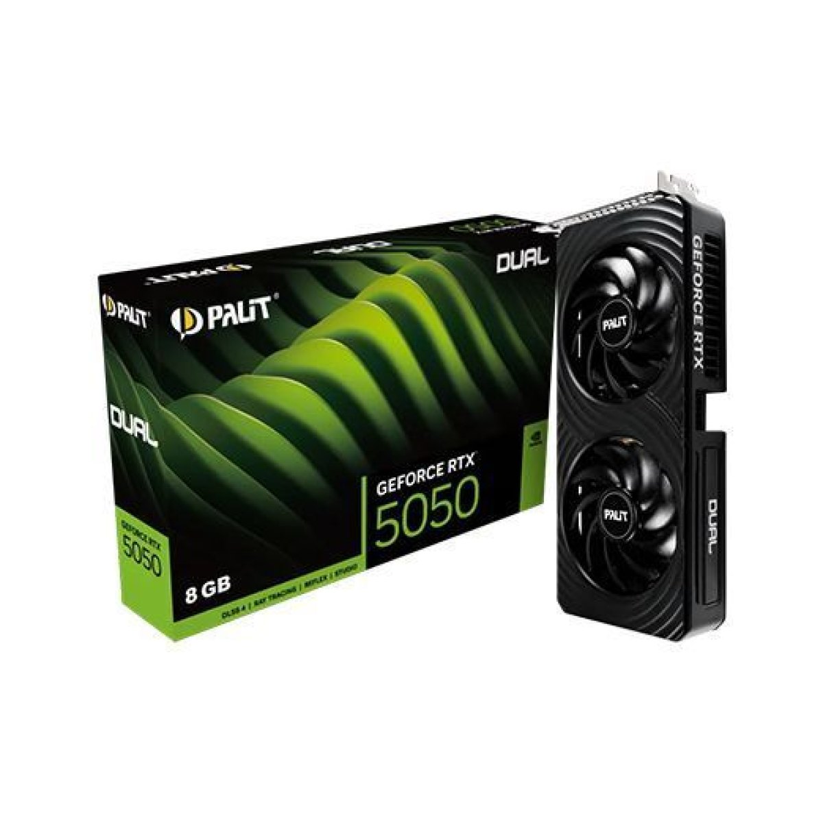 Видеокарта PALIT RTX5050 DUAL 8G (NE65050019P1-GB2070D)