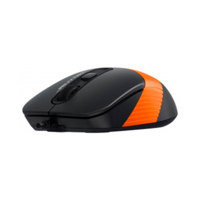 Мышь A4Tech FM-10-ORANGE Fstyler, Черный, оранжевый, USB