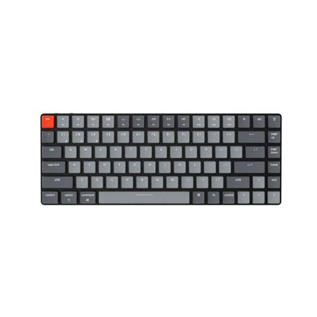 Игровая клавиатура Keychron K3-E1 Red Switch (Анг/Рус, Беспроводное, Проводное, Черный, серый)