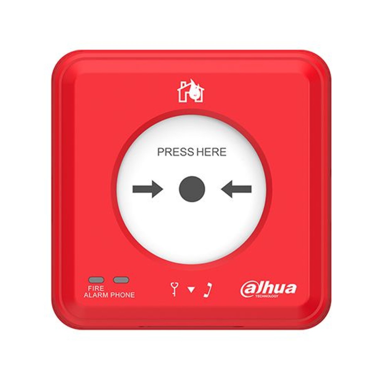 Извещатель пожарный ручной Dahua DHI-HY-C122