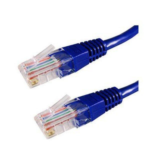 Патч-корд Cablexpert PP10-5M/B, синий ,Cable Patch cord