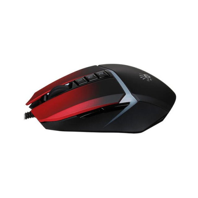 Мышь Bloody Bloody W60-Max Red, Черный, красный, USB