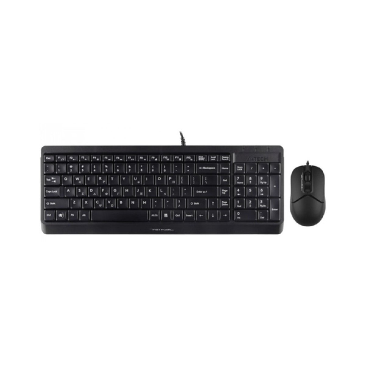 Клавиатура+мышь A4tech Fstyler F1512S-Black Fstyler USB