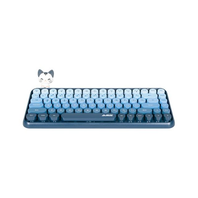 Клавиатура Ajazz 308i Cat Gradient Blue