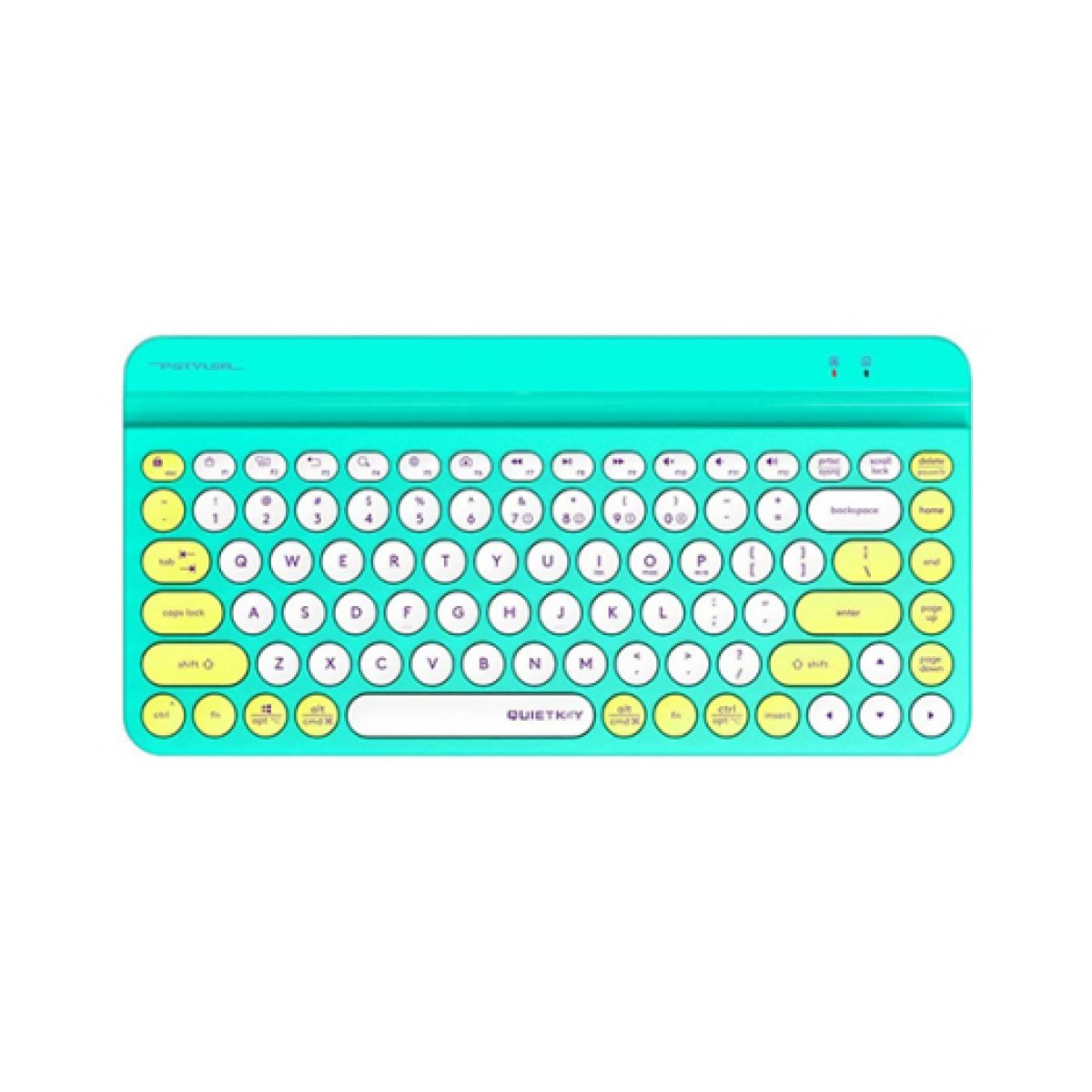 Клавиатура A4Tech FBK30-Avocado Fstyler (Анг/Рус, Беспроводное, Мятный)
