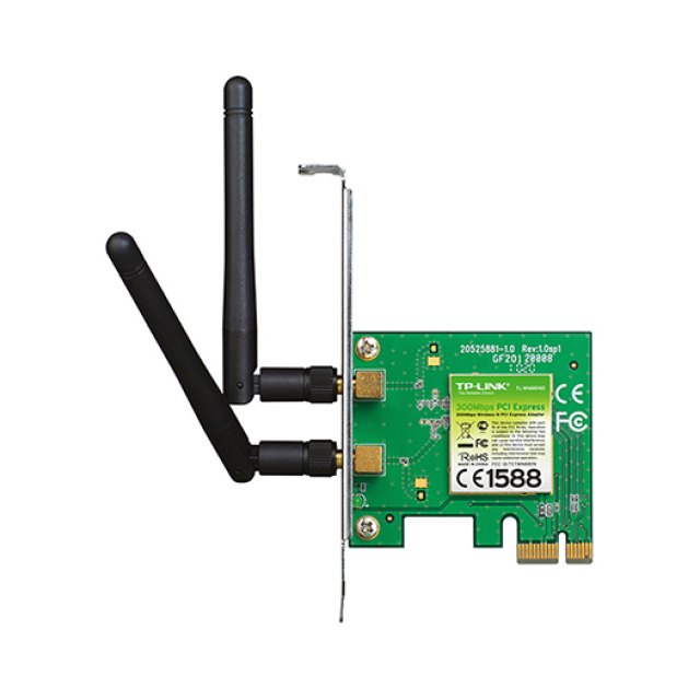 Сетевая карта, TP-Link, TL-WN881ND, Беспроводная, 300M, PCIe