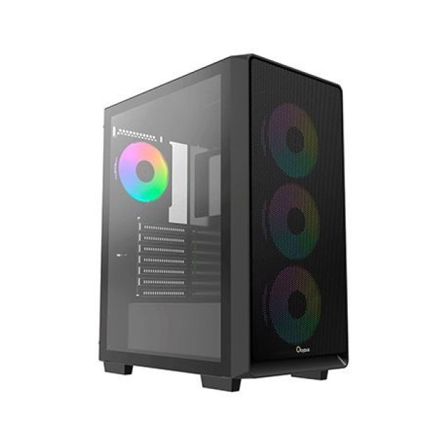 Корпус Ocypus Gamma C60 BK ATX/mATX/ITX 3xUSB Черный Gamma-C60-BKG000XX-GL