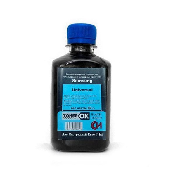 Тонер Toner OK для Samsung Universal (80гр) для картриджей Euro Print