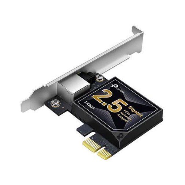 Сетевой адаптер PCIe 2.5GbE TX201 <2.5GBASE-T/1000BASE-T/100BASE-TX, PCI Express 2.1, IEEE 802.3,>