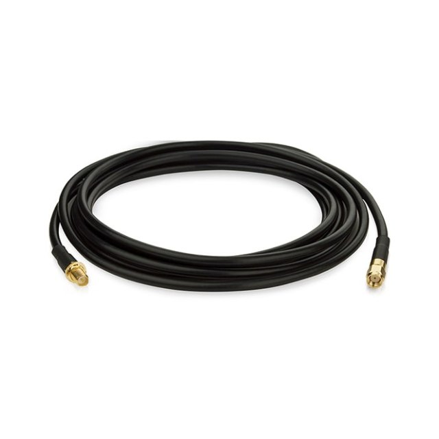 Удлиняющий антенный кабель TP-Link TL-ANT24EC5S <Cable, 5m. CFD-200, 2.4GHz, Outdoor, Reverse SMA Male to Female connector>