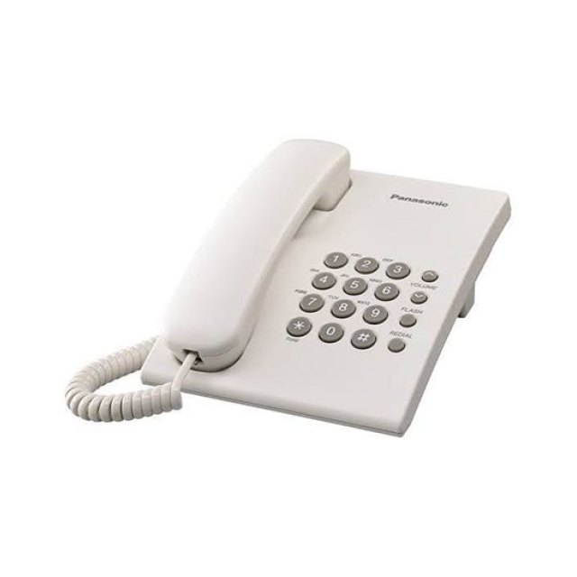 KX-TS2350 Проводной телефон (RUW) Белый