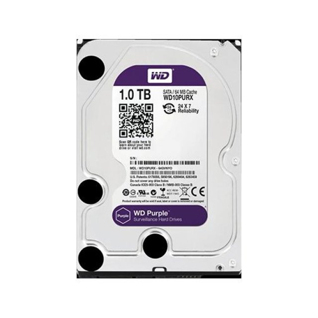 Жесткий диск Western Digital WD10PURX HDD 1Tb