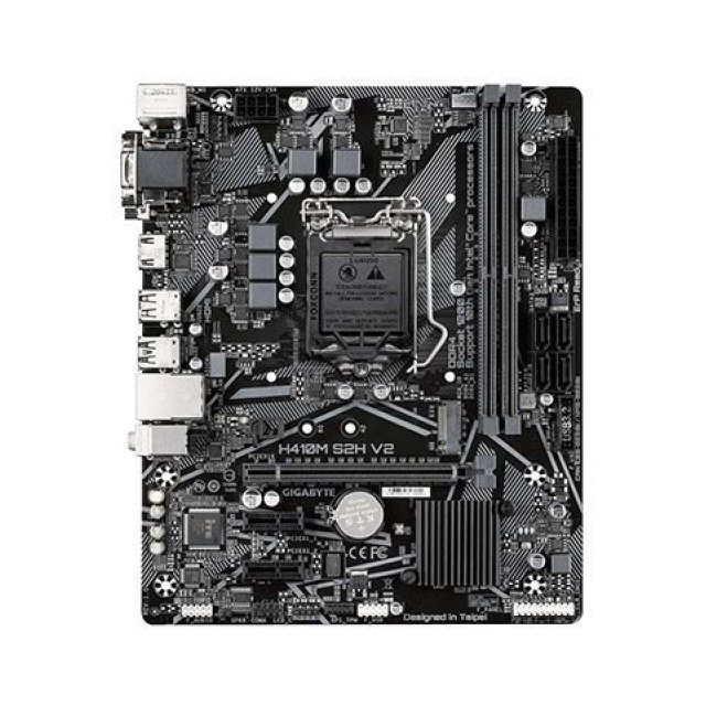 Материнская плата Gigabyte H410M H V2 LGA 1200