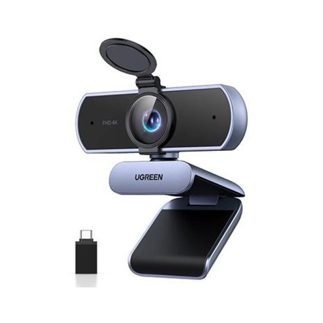 Веб-камера UGREEN CM831 65381 (4K, 8 Мп 3840х2160, Черный)