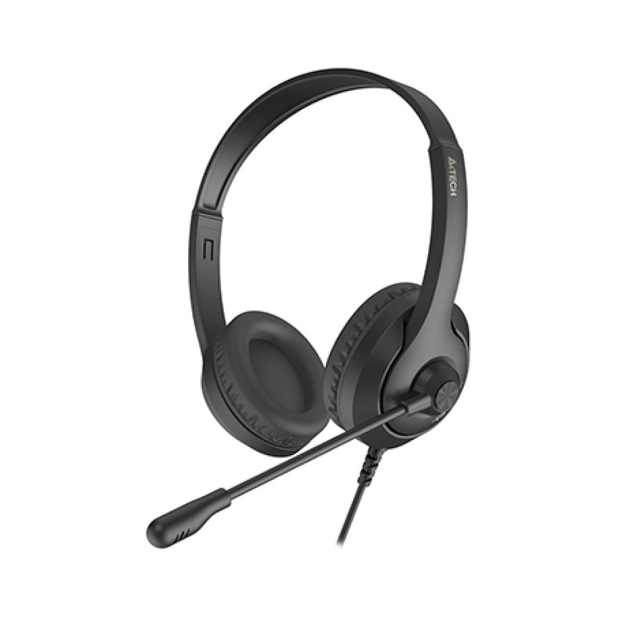 Наушники с микрофоном A4Tech FH100U-Stone Black, Черный