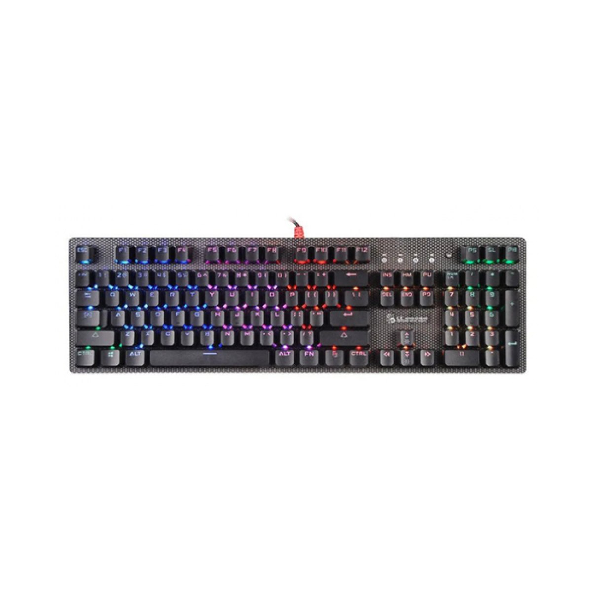 Игровая клавиатура Bloody B810R-NetBee (Анг/Рус/Каз, Проводное, Черный)