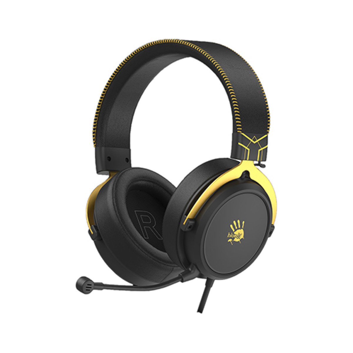 Наушники+микрофон игровые Bloody M590i Sports Lime