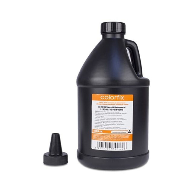 Тонер Colorfix LT-101B UNIVERSAL (1000 гр.), Для картриджей HP LJ 1200/1300/5L/6L/1100/1150/1000, Canon LBP-800/810/1120, MF-