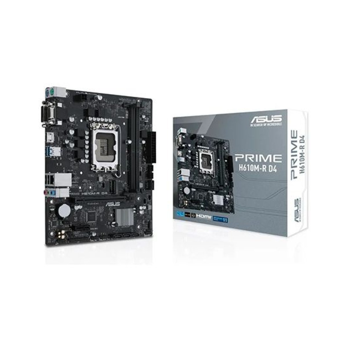 Материнская плата Asus PRIME H610M-R D4-SI