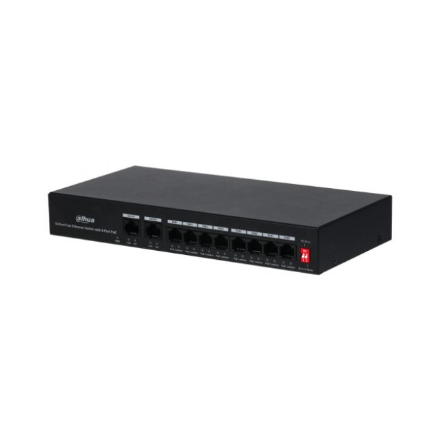 Коммутатор Dahua DH-PFS3010-8ET-65 