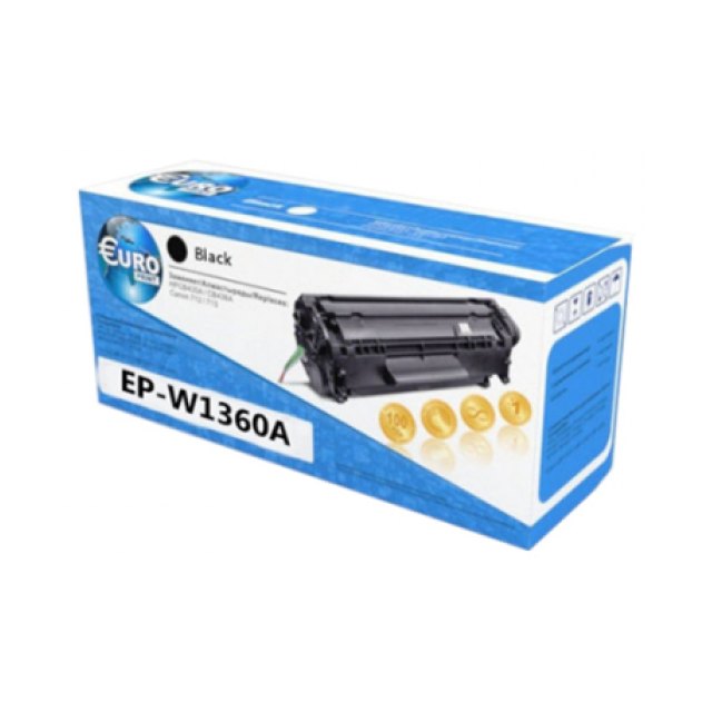 Картридж HP W1360A (№136A) (без чипа) (1.15K) Euro Print