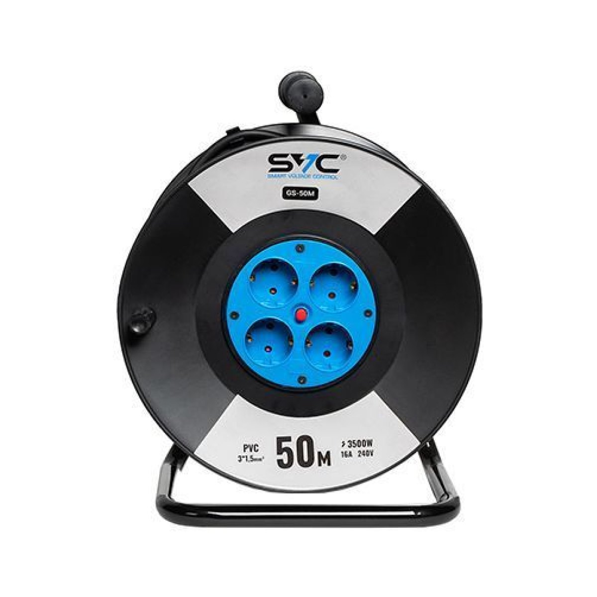 Удлинитель на катушке SVC GS-50M 50м. 240 в.