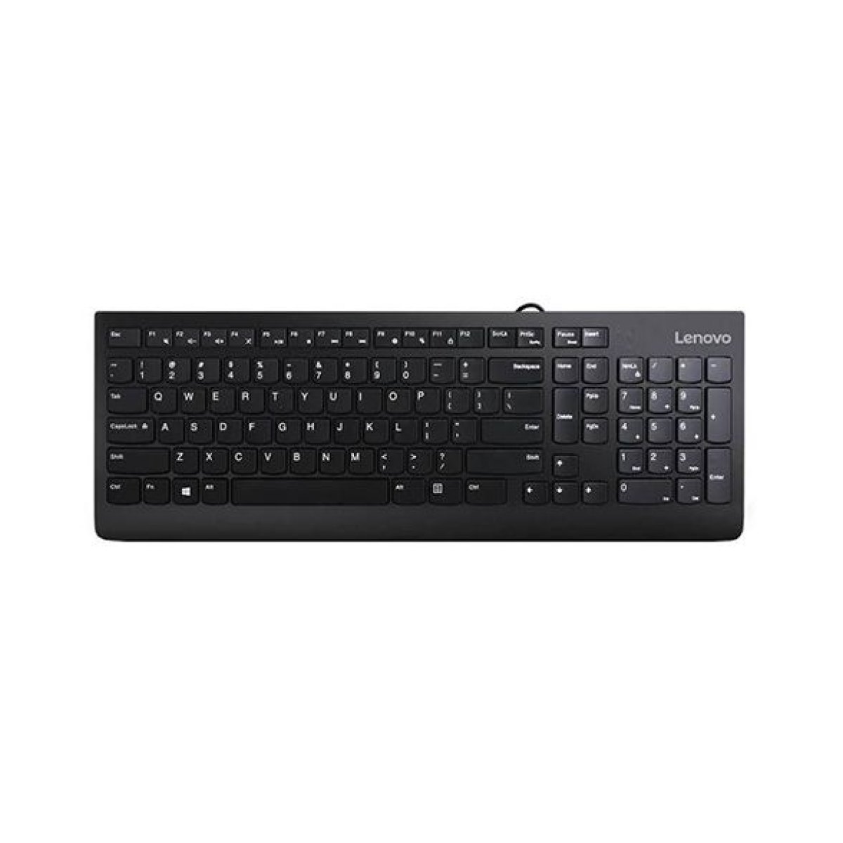 Клавиатура Lenovo 300 USB Keyboard Slim Black
