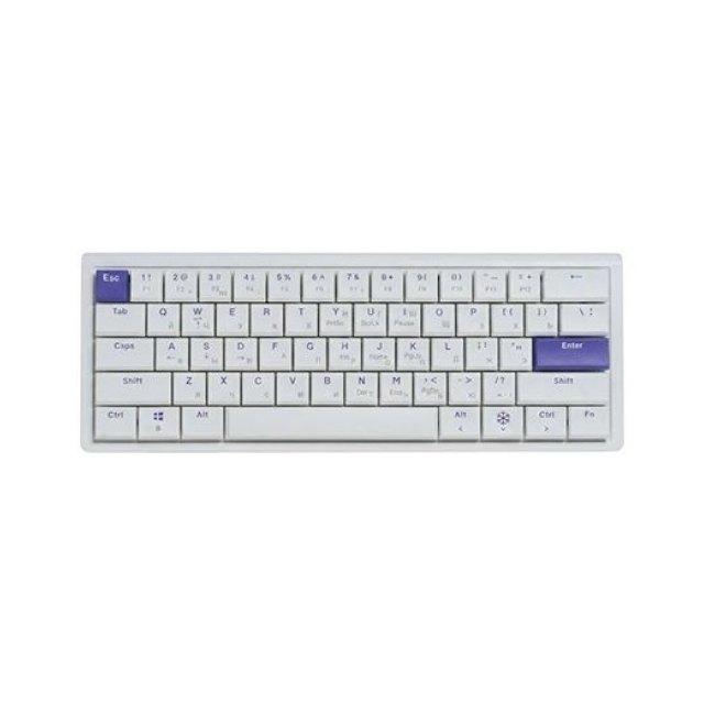 Клавиатура Ajazz NKL61 Low profile Switch White