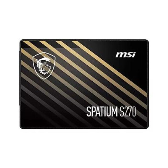 Твердотельный накопитель  960Gb SSD MSI SPATIUM S270 SATA III 2.5" R500Mb/s W450MB/s SPATIUM S270
