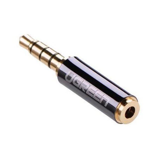 Аудиоадаптер UGREEN 20502 3.5mm Male to 2.5mm Female Adapter