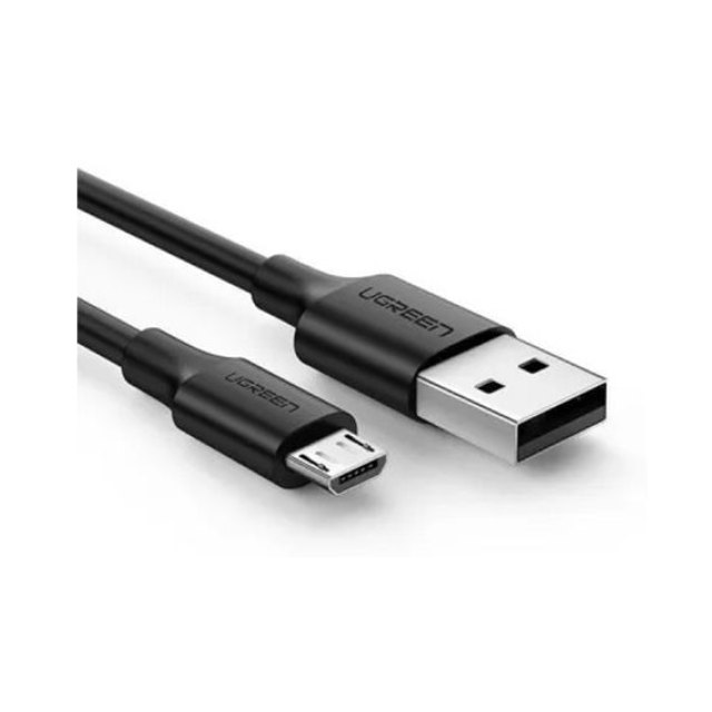 Кабель Ugreen US289 Micro USB Male To USB 2.0 A Male Cable 1.5M (Black), 60137