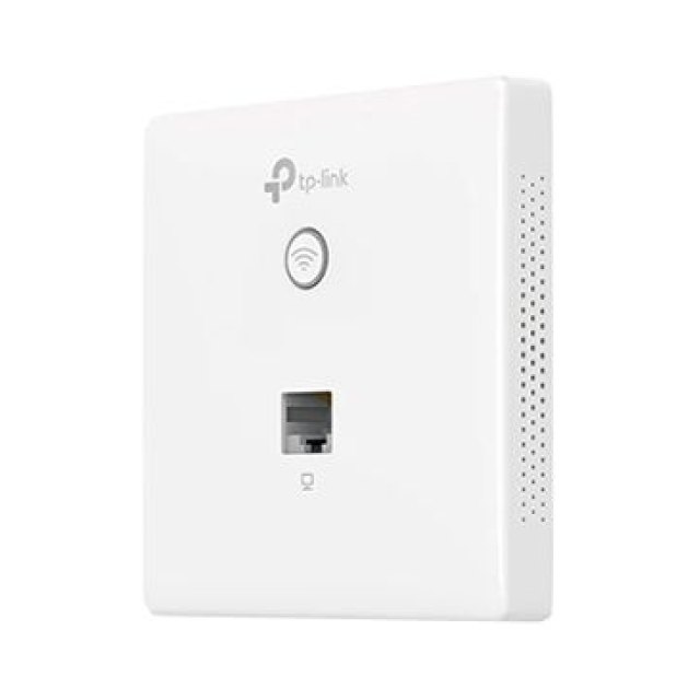 Точка доступа настенная 300M Tp-Link EAP115-Wall Omada SDN (аппаратный контроллер или бесплатное ПО для лёгкого управления мн