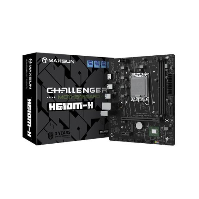 Материнская плата MaxSun Challenger H610M-H V1 LGA 1700