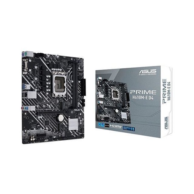 Материнская плата ASUS PRIME H610M-R-SI 1700 DDR5